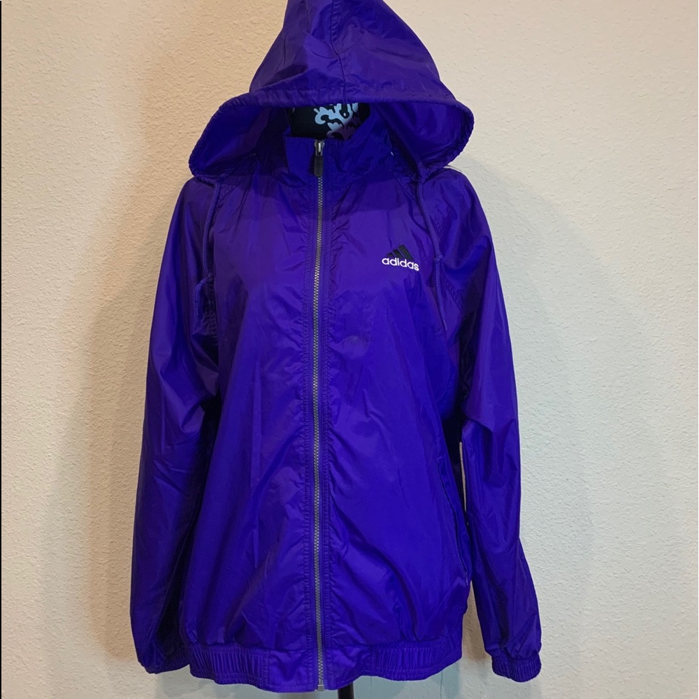 Adidas Vintage Windbreaker Size: M
